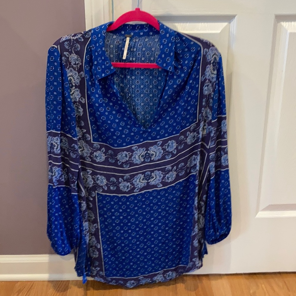 Free people bandana print top/tunic